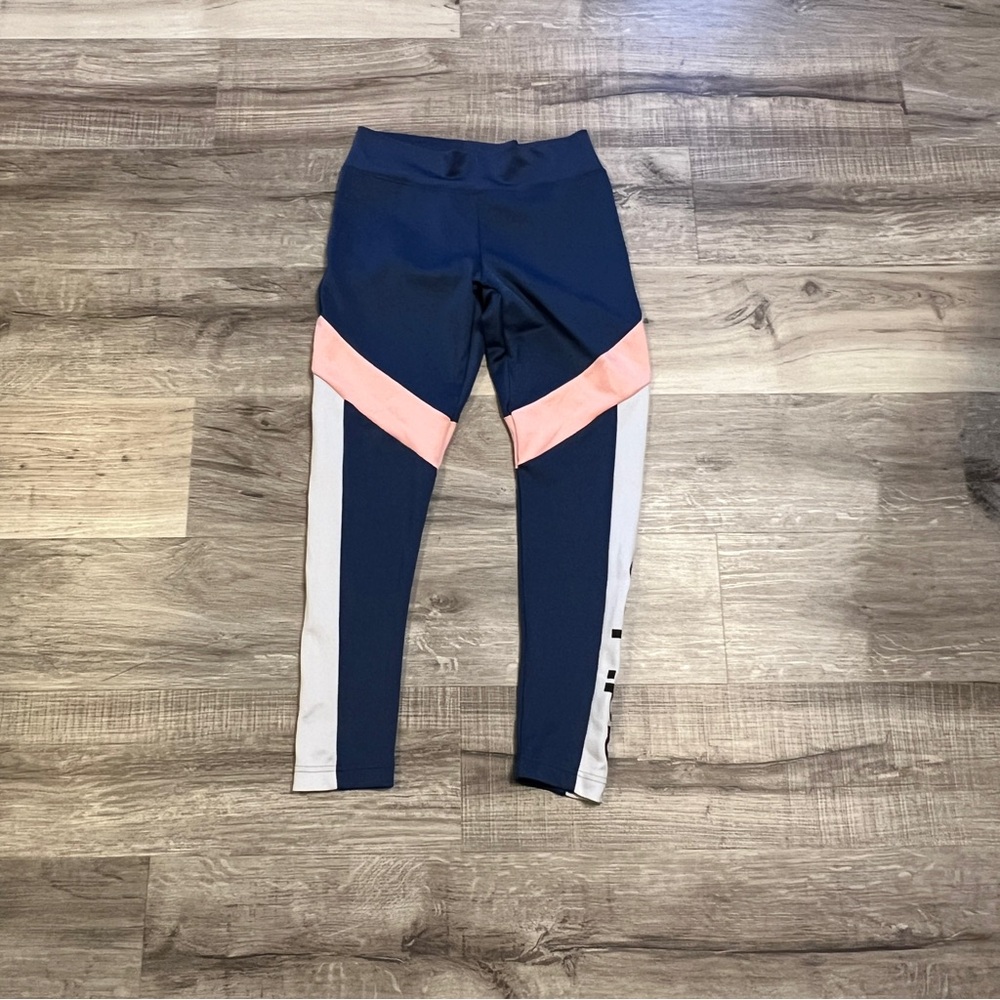 Adidas women’s Navy and Pink Leggings